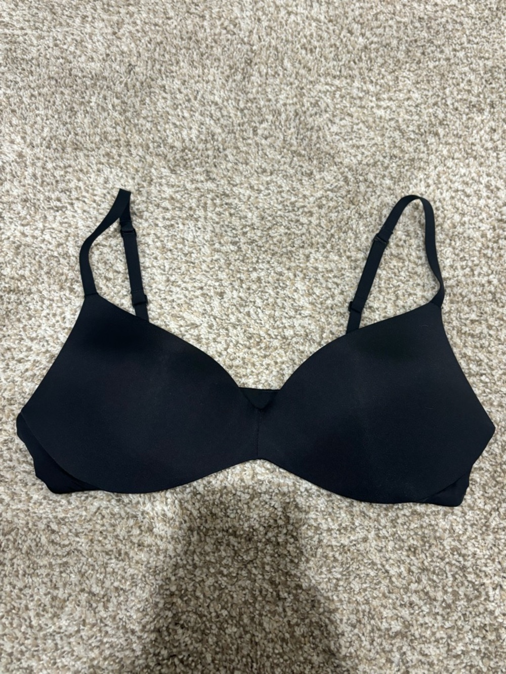 SKIMS Black Seamless Bra